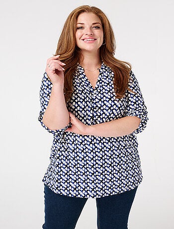 MS MODE Chemisier Blouse imprimée