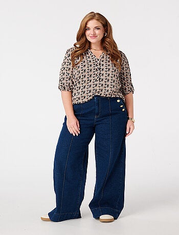 MS MODE Chemisier Blouse imprimée