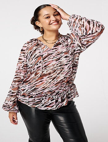 MS MODE Chemisier Blouse imprimée