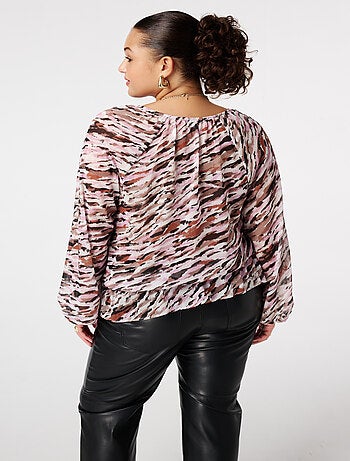 MS MODE Chemisier Blouse imprimée