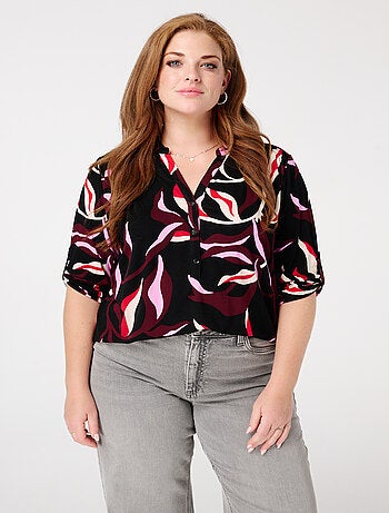 MS MODE Chemisier Blouse imprimée