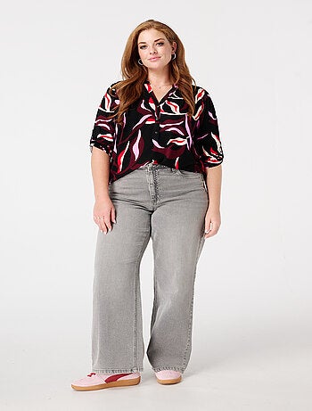 MS MODE Chemisier Blouse imprimée