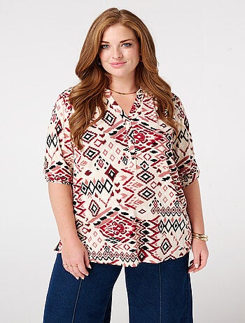 MS MODE Chemisier Blouse imprimée