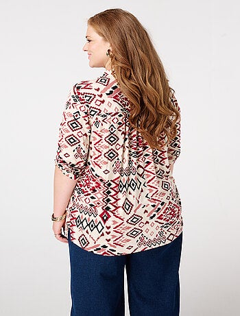 MS MODE Chemisier Blouse imprimée