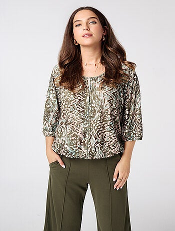MS MODE Chemisier Blouse imprimée