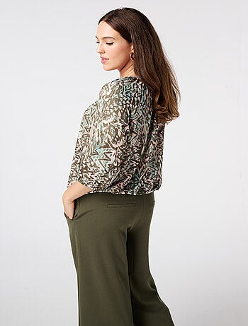 MS MODE Chemisier Blouse imprimée