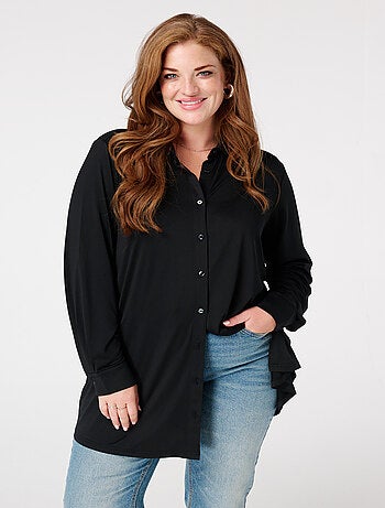 MS MODE Chemisier Blouse longue imprimée