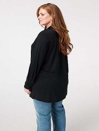 MS MODE Chemisier Blouse longue imprimée