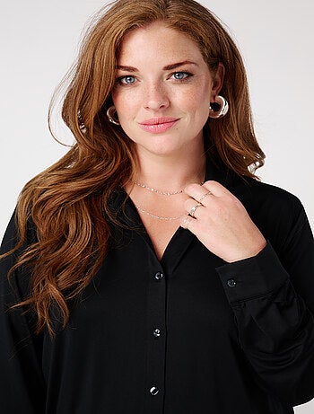 MS MODE Chemisier Blouse longue imprimée