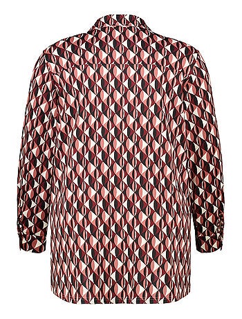 MS MODE Chemisier Blouse longue imprimée