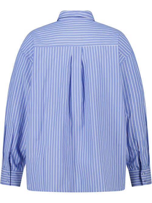 Ms Mode Chemisier blouse rayée avec broderie - Kiabi Ms Mode Chemisier blouse rayée avec broderie - Kiabi