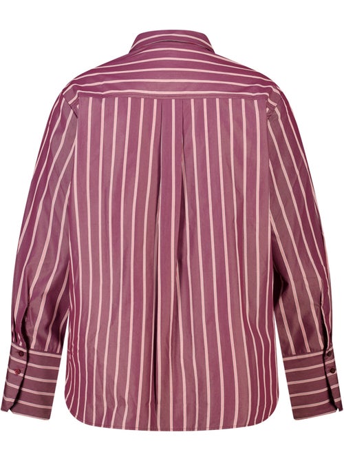 MS MODE Chemisier Blouse rayée avec perles - Kiabi MS MODE Chemisier Blouse rayée avec perles - Kiabi