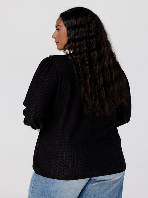 MS MODE Chemisier Chemisier à volants - Kiabi