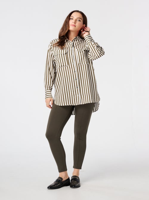 MS MODE Chemisier Chemisier oversize - Kiabi