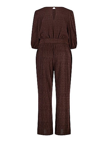 MS MODE combinaison Combinaison à paillettes avec ceinture