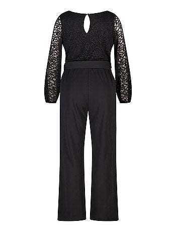 MS MODE combinaison Combinaison avec haut en dentelle et jambes larges