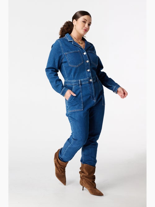 MS MODE combinaison Combinaison en denim - Kiabi