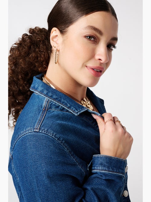 MS MODE combinaison Combinaison en denim - Kiabi