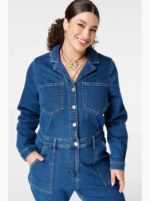 MS MODE combinaison Combinaison en denim - Kiabi