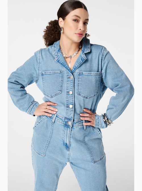 MS MODE combinaison Combinaison en denim - Kiabi