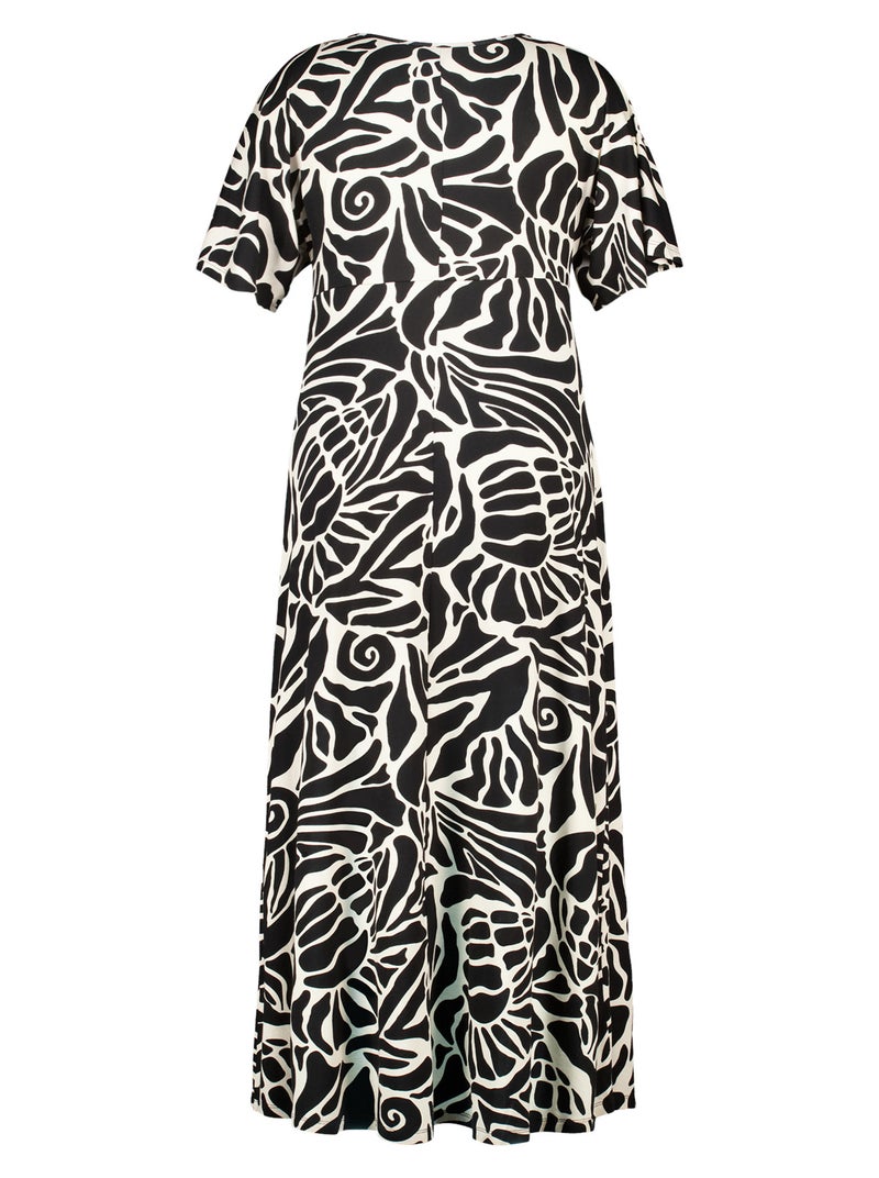 MS MODE combinaison Combinaison imprimée Noir Blanc - Kiabi