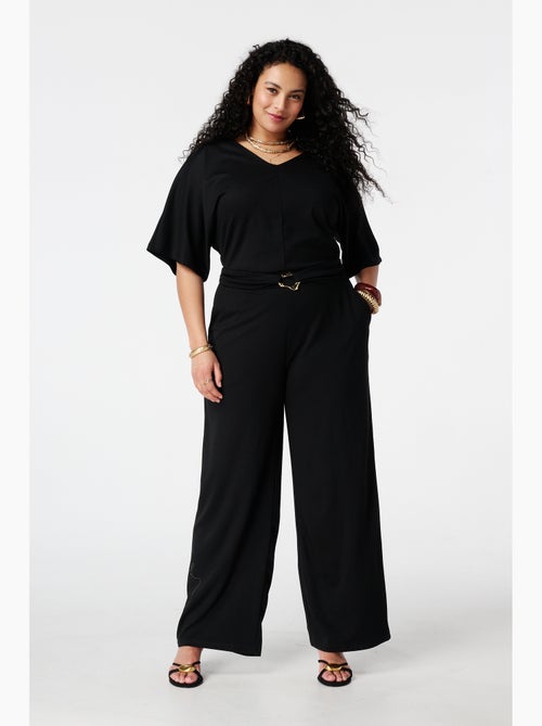 MS MODE combinaison Combinaison wide leg avec ceinture - Kiabi