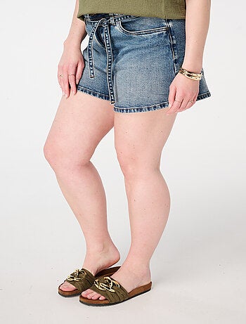MS MODE Courts métrages Short avec ceinture