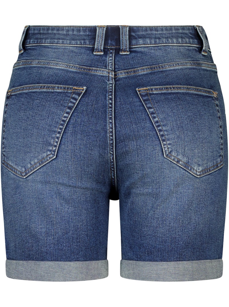 MS MODE Courts métrages Short en denim Bleu denim - Kiabi