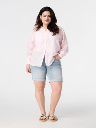 MS MODE Courts métrages Short en jean