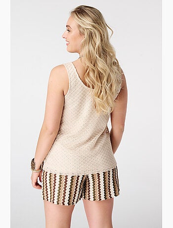 Ms mode débardeur en crochet