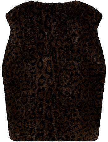 Ms mode gilet duveteux