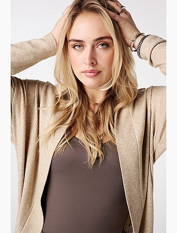 MS MODE Gilet Gilet avec lurex