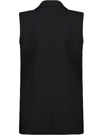 Ms mode gilet sans manches à boutons