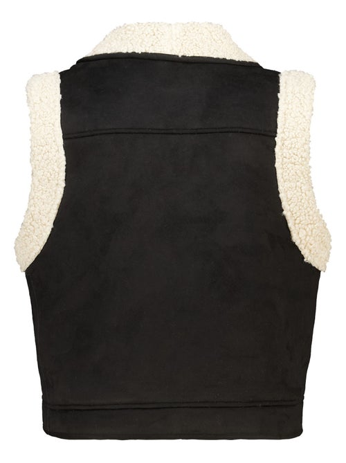 MS MODE Gilet sans manches Gilet avec doublure teddy - Kiabi