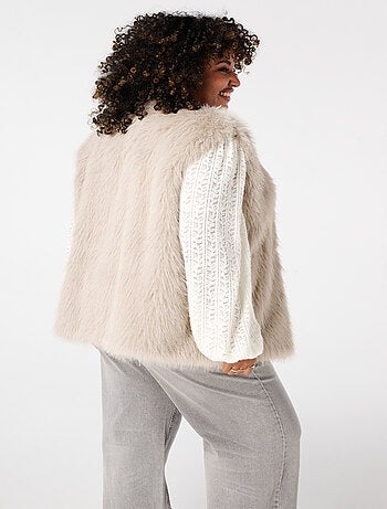 MS MODE Gilet sans manches Gilet doux