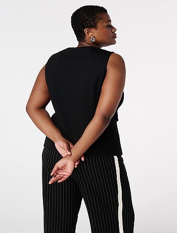 MS MODE Gilet sans manches Gilet en jersey