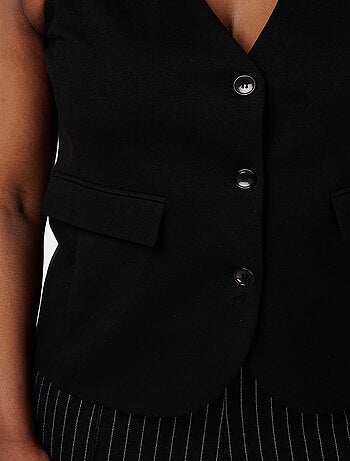 MS MODE Gilet sans manches Gilet en jersey