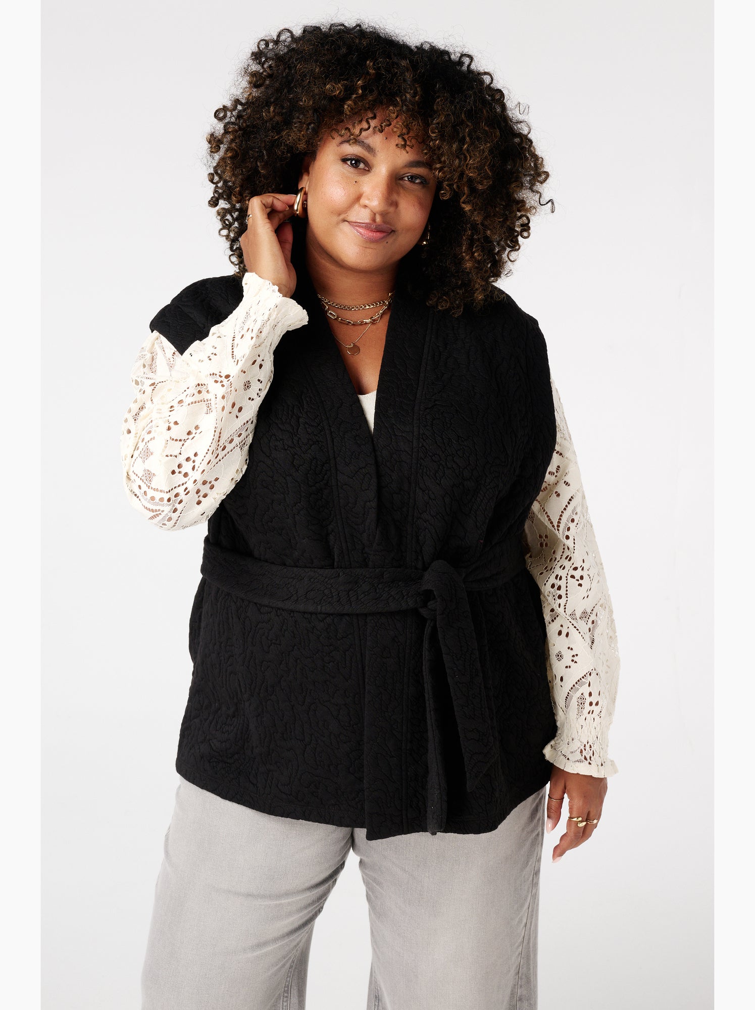 Gilet Sans Manches Matelassé Pour Femme - Mince Et Chaud - Pour L'hiver, Mi-long - Style Décontracté Ou Habillé - 12