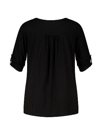 Ms mode haut col en v avec boutons