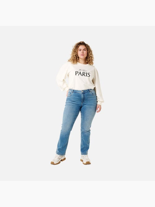 Ms mode jean droit lily - Kiabi