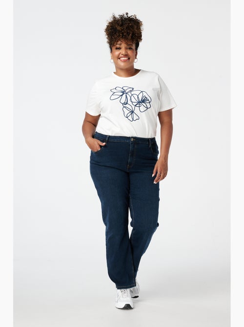 Ms mode jean droit lily - Kiabi Ms mode jean droit lily - Kiabi