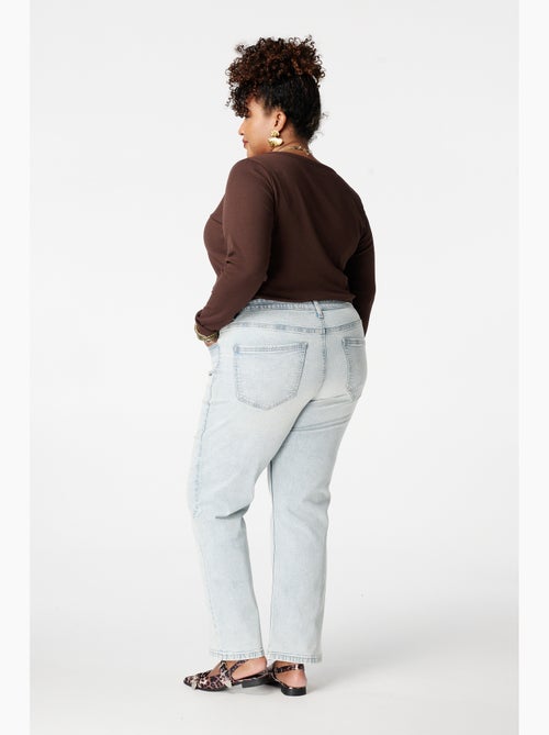 Ms mode jean droit lily - Kiabi Ms mode jean droit lily - Kiabi