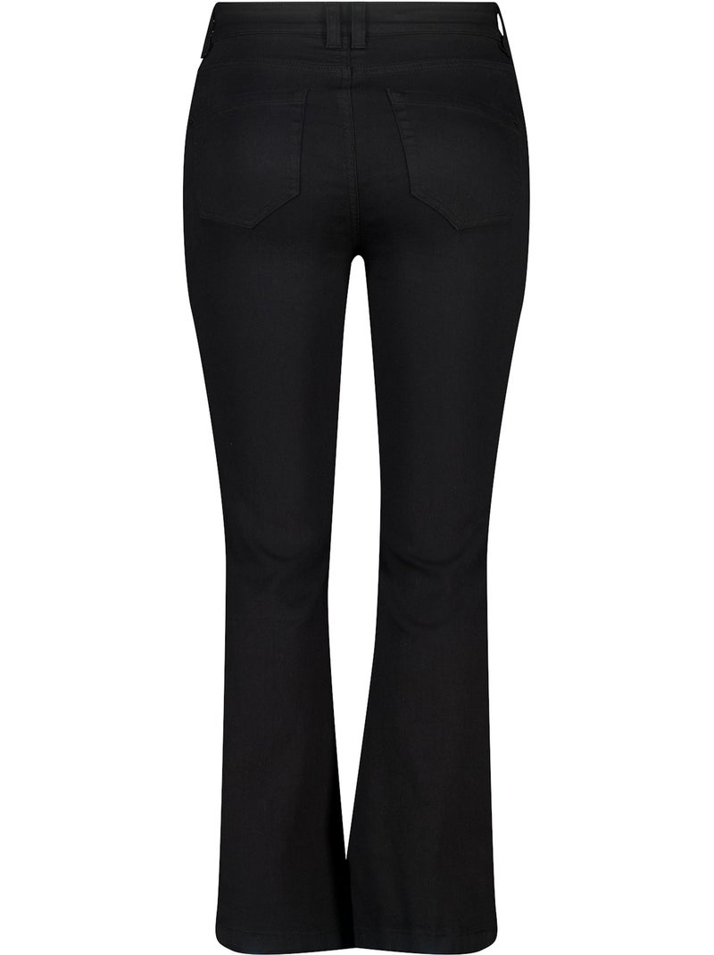 Ms mode jean évasé jasmin Noir - Kiabi