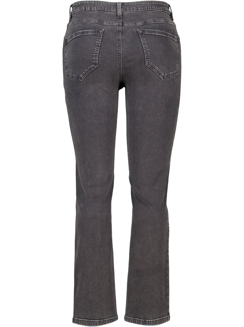 MS MODE Jean Jean à jambes droites LILY Gris - Kiabi