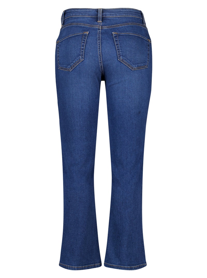 MS MODE Jean Jean droit Bleu foncé - Kiabi