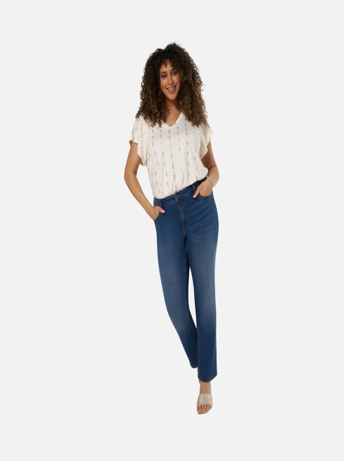 MS MODE Jean Jean droit LILY - Kiabi MS MODE Jean Jean droit LILY - Kiabi