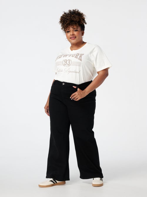 MS MODE Jean Jean évasé IVY - Kiabi