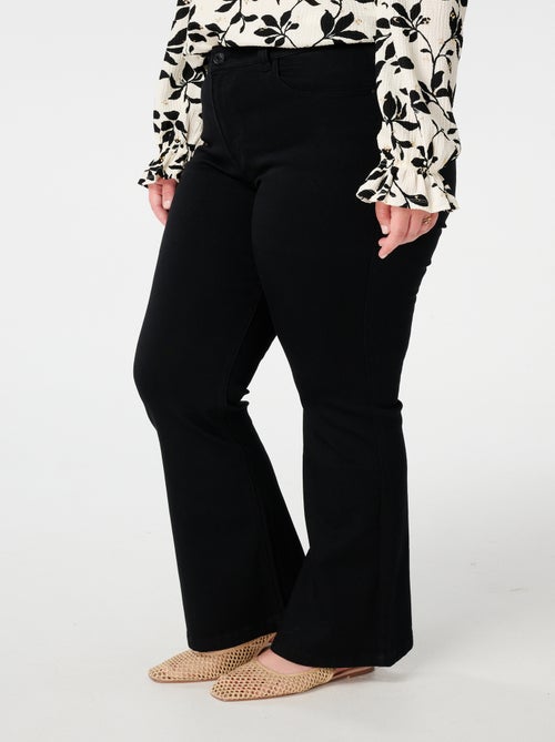 MS MODE Jean Jean évasé JASMIN - Kiabi