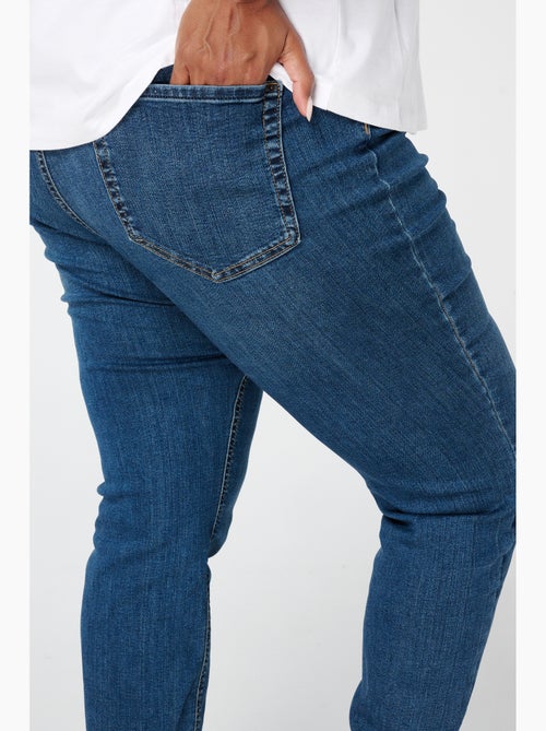 Ms Mode Jean jean skinny taille haute cherry - Kiabi Ms Mode Jean jean skinny taille haute cherry - Kiabi
