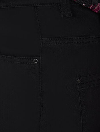 MS MODE Jean Jean skinny taille haute CHERRY